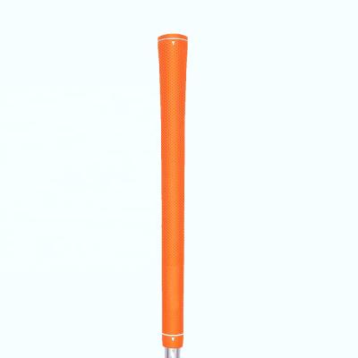 China OEM CC02 Custom Mid Size Rubber Golf Club Grips Gray / Anti - Skid Orange / Black for sale