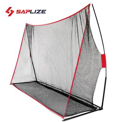 China SAPLIZE practice nets with chipping holes, available for training 3*2*2 m outdoor/indoor/backyard for sale