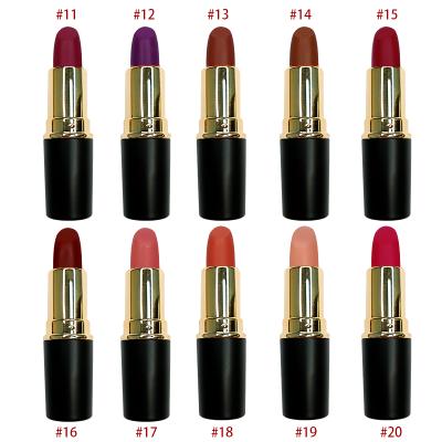 China High Quality Long Lasting Matte Lipstick Private Label Waterproof Cosmetics Vendors 20 Colors LOW MOQ for sale