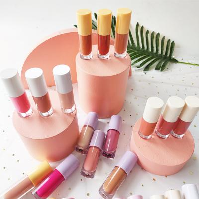 China Waterproof custom your brand private label lip gloss hydrating seller make your own lip gloss with custom for sale