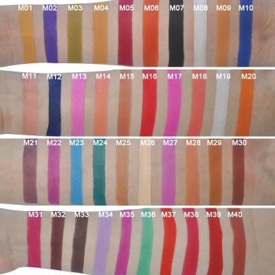 China High Pigmented Private Label Wholesale Waterproof Matte Shimmer Glitter Single Square Eyeshadow Filters Loose Eyeshadow for sale