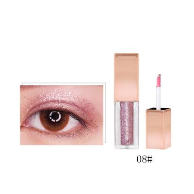 China Waterproof Wholesale Makeup Eyeliner Shimmer Liner Vegan Shimmer Eyeshadow Organic Liquid Eye Liner for sale