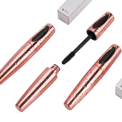 China Rose Gold Tube OEM Manufacturer Mascara 4d Fiber Wick Water Resistant Mascara Private Label for sale