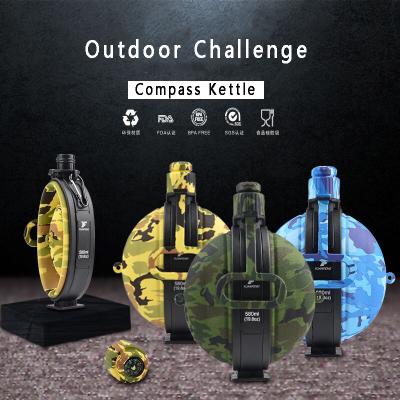 China Sale Stocked Like Hot Cakes Military Pot Kettle Outdoor Portable Sports Bottle Water Bottle for sale