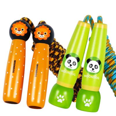 China Lion Children Jump Rope Primary School Kindergarten Sporting Goods Ship Adjustable Jump Rope Baby Boy Girl Baby Beginner Kid Jump Rope for sale