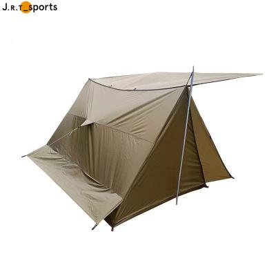 China High quality outdoor waterproof kids tents foldable camping straight tie type for sale