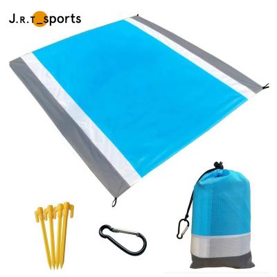 China Outdoor Picnic /Camping/Beach Folded Oversize Sand Picnic Camping Beach Blanket Free Waterproof Portable Folding Mat Covering for sale