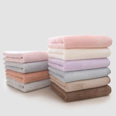 China Stylish Wholesale Hot Selling Sustainable Coral Fleece Soft Beach Chair Outdoor Premium Towel for sale