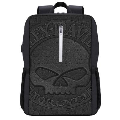 China With USB Men Fashion Large Capacity Sports Backpack Bags Waterproof USB Laptop Backpack for sale