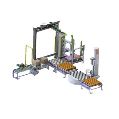 China machinery & CND-PWL Material Palletizer Automatic Carton Box Carton Box Palletizing Packing Machine for sale