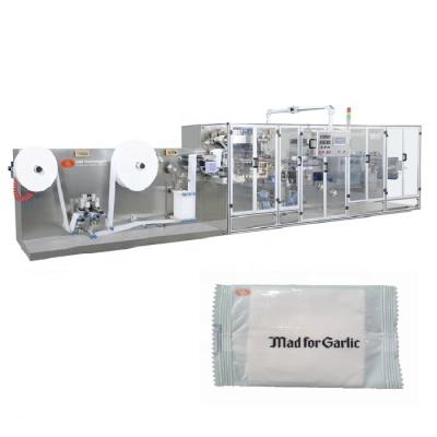 China Factory CND-SP350H Fully Automatic High Speed ​​One Piece Wet Cloth Machine for sale