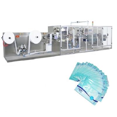 China Factory CND-SP350H Fully Automatic High Speed ​​One Piece Wet Cloth Machine for sale