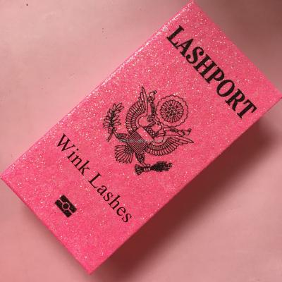 China Long Natural Wholesale Create Your Own Lashport Eyelashes Luxury Empty Template Box Design Ideas Online Empty Boxes for sale