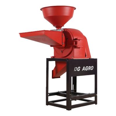 China Home Use/Foder Making Best Quality Equipment Forage Food Powder Grinder Machine Disc Pulverizer Grain Mill for sale