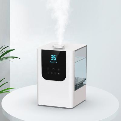 China Newest OEM LED Light Appliance Color Changing Cool Humidifier Manufacturer 6L Capacity and Hot Selling Household Ultrasonic Mist Air Humidifier for Baby for sale