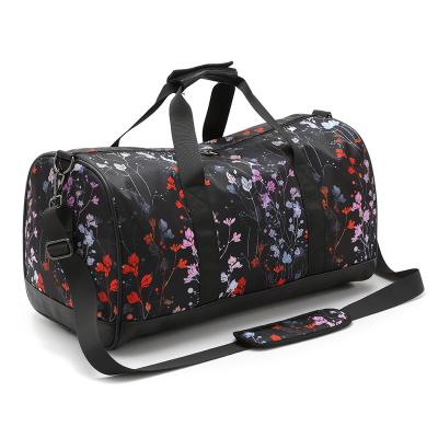 China Durable Professional Gym Travel Waterproof Travel Bags Small Sports Bags With Custom Print for sale