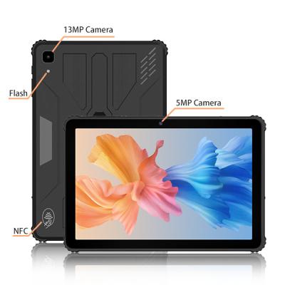 China 10 Inch Ip67 ROM 6gb RAM 128gb Custom Waterproof Dustproof Industrial Android Rugged Tablet PC With NFC for sale