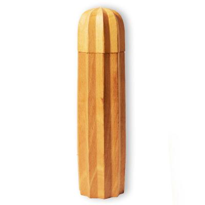 China Sustainable High Quality Natural Acacia Wood Pepper Grinder Spice Pepper Grinder Kitchen Tools Cooking for sale