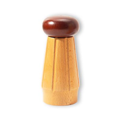 China Viable Wholesale Beech Wood Pepper Mill Spice Pepper Grinder for sale