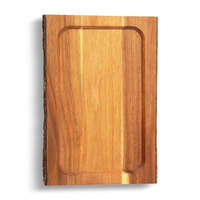 China Viable Customized Rectangle Shape For Cutting Board Acacia Wood Tray OEM Kitchen for sale