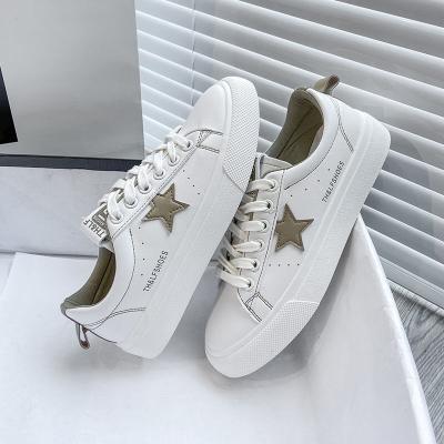 China Fashion trend star sneakers small for casualinsFashionable Korean easy style all-match student shoes women2021Autumn simple shoes for sale