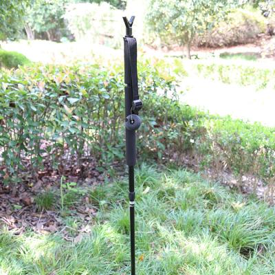 China Wholesale Customized Adjustable Bipod Outdoor Camping Rise Displacement Shooting Stick Good Quality for sale