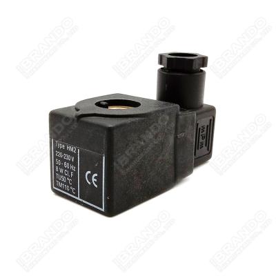 China Refrigeration Parts 11mm Hole Refrigeration Valve Solenoid Coil HM2 8W 9100/RA2 24V 9100/RA4 110V 9100/RA6 220V 230V 9100/RA7 240V AC 50/60Hz for sale