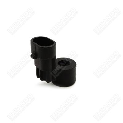 China Factory 9mm Hole Diameter Black LPG CNG Solenoid Inner Coil With DEUTCH 6 Volt Connector Insulation Class H 58W 6V DC DC6V 6VDC for sale