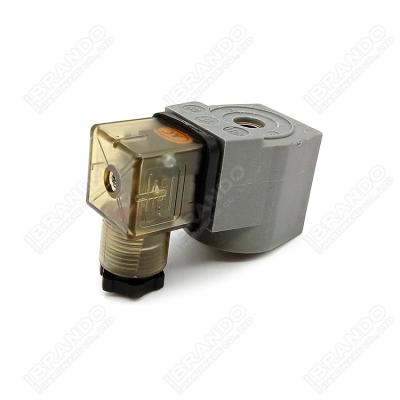 China Factory QR Solenoid Coil CY123 N282 C53056N 24VDC 220VAC for Pulse Jet Valve CA25T CA35T CA45T CA50T CA62T CA76T CA25DD CA45DD CA76MM for sale