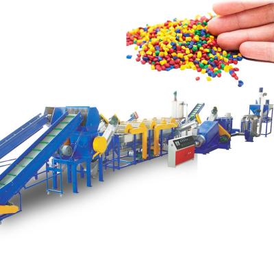 China Plastic Recycling Machinery pet bottle flakes washing recycling production line / waste plastic flakes for sale