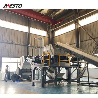 China Customized 3 tons capacity plastic PET bottle flake washing recycling machine plant production line for sale