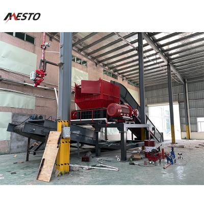 China Full Automatic Waste Old Tire Recycling Plant For Rubber Granule Rubber Processing machine for sale