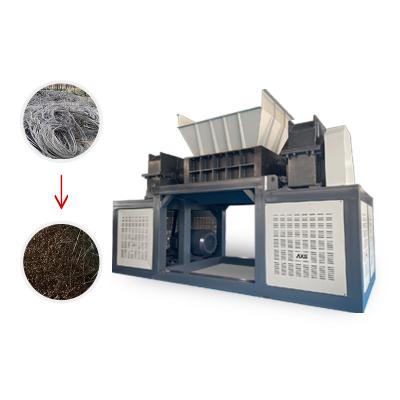 China Mesto Scrap Metal Steel Aluminum Cans Recycling Shredder Machine/2 Shaft Paper Cardboard Tyre Shredder Te koop