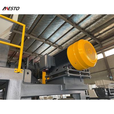 China Wholesale waste tire recycling shredder machine used tire shredder machine for sale Te koop