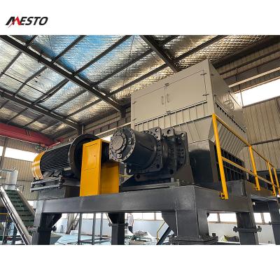 China Double Shaft Metal Shredder Machine heavy duty metal shredder for sale Te koop