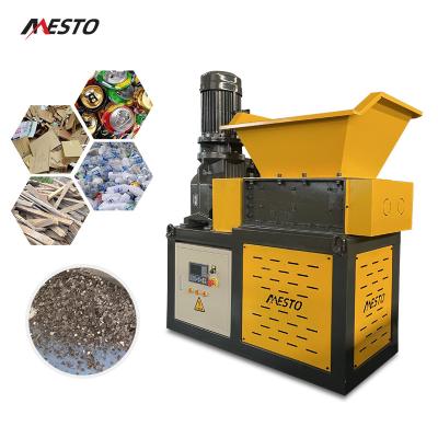 China Mesto waste rubber shredder Double shaft used tire shredder machine for sale for sale