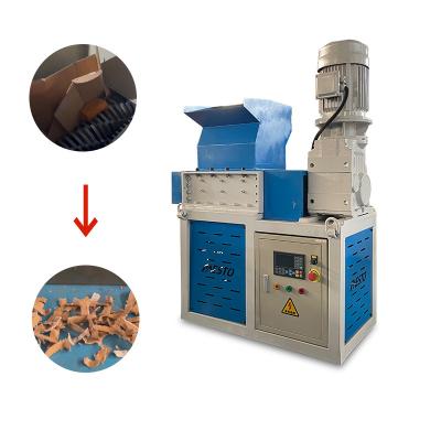 China Mesto solid organic small medical waste wood plastic bag lump chipper crusher shredder machine for sale