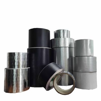 China OEM Modern Weather Duct Tape Waterproof Flashing Polyethylene Reinforced Aluminum Foil Construction Seam Tape for sale