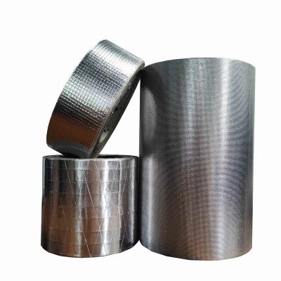 China Modern Reinforced Black Aluminum Strips Fiberglass Pipe Insulation Aluminum Strip Windows Scrim Water Vapor Proof Doors en venta