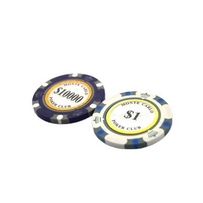 China Custom ABS 14g Clay Poker Chips Casino Poker Chips for sale