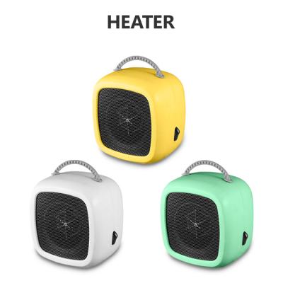 China Car 500W Home Winter Small Portable Ptc Personal Space Smart Heater Electric Desktop Mini Fan Heater For Home for sale