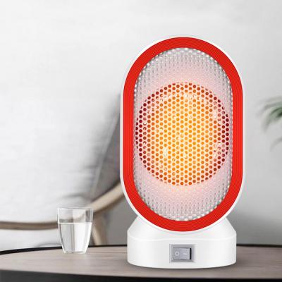 China Hotel Promotion Mini Portable Room Hot And Cold Bladeless Dc Air Purification Both Rechargeable Electric Fan Heater for sale