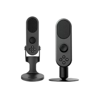 China Handheld Microphone Recording Handheld USB Game Anchor Broadcast Microphone With Speaker for sale