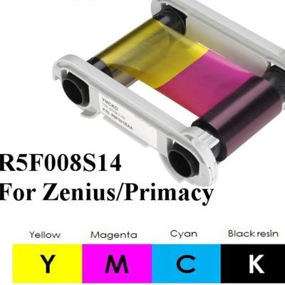 China Original Original Evolis R5F008S140 YMCKO Ribbon 300 Prints For Zenius Primacy Zenius Printer for sale