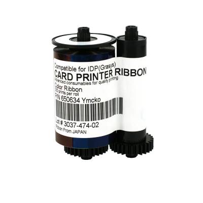 China COMPATIBLE IDP 650634 SIADC-S-YMCKO compatible Smart Color Ribbon 250prints use in IDP 30S 50S smart card printer for sale