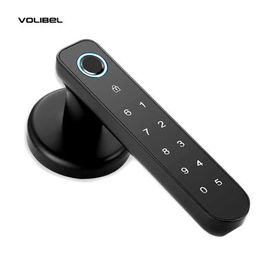 China High Security Central Keyless Entry Airbnb Smart Home Magnet Passcode Bolt Electric Door Lock H3 for sale