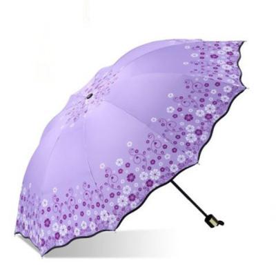 China High Quality China Promotional Foldable Umbrella Windproof 3 Fold Reverse Umbrella for sale