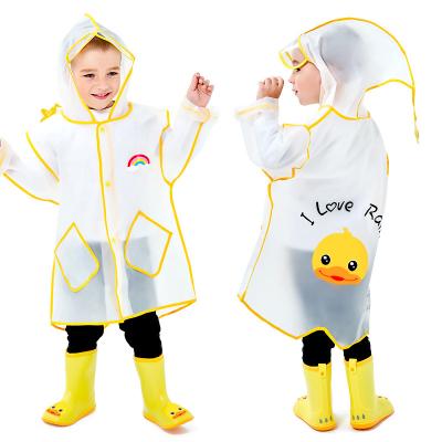 China Bachelor's Raincoat Children's PVC Raincoat Factory Producing All Kinds of Style Children's Raincoat for sale