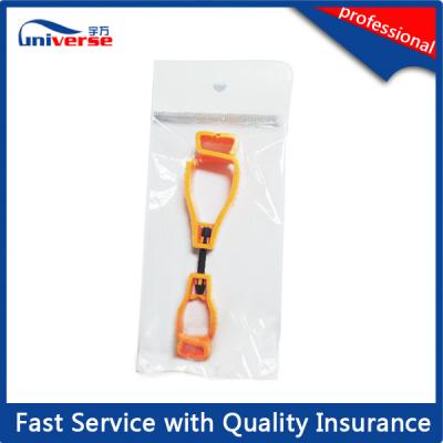 China Utility Guard Plastic Glove Safety Holder Clips With Custom Logo for sale