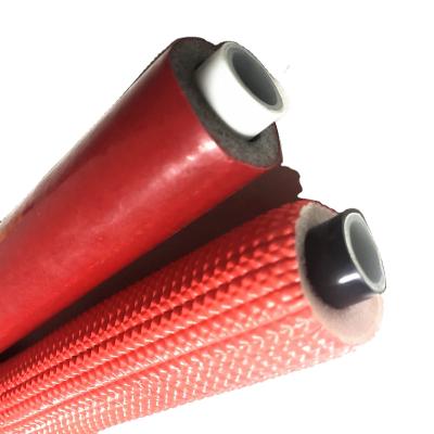 China Water and multilayer PERT-Al-PERT pipe and gas tube with pre-insulated red for domestic water and heating for sale